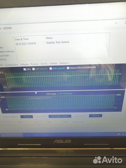 Ноутбук Asus K54C i5 2540m/10G/120GB SSD