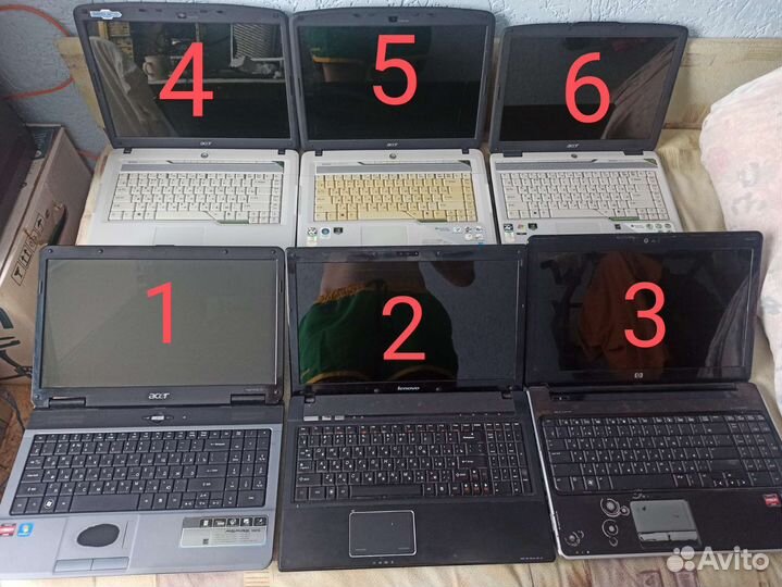 Ноутбуки на запчасти