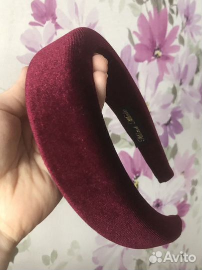 Ободок для волос ручной работы