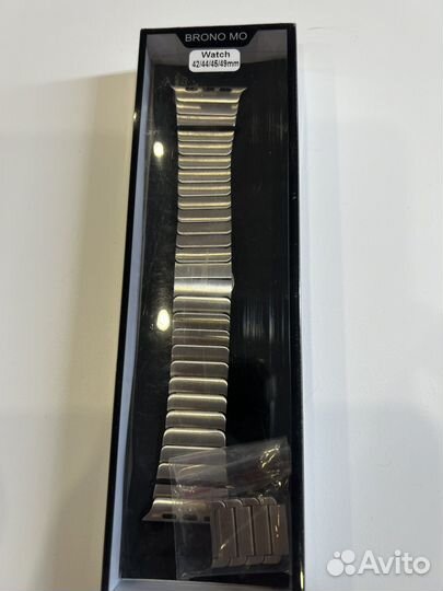Металлический ремешок apple watch стальной