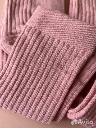 Гольфы детские подростковые в рубчик 20 22