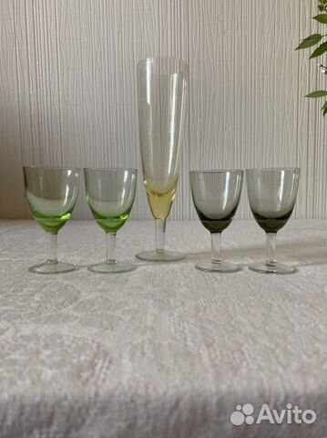 Винтажные рюмки, Неман, Бережанский завод