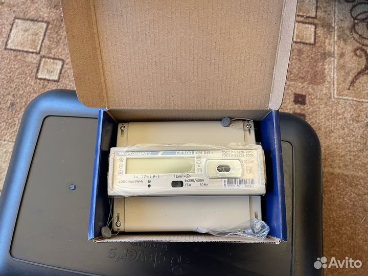 Счётчик элекироэнергии энергомера