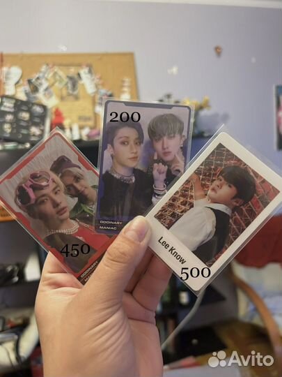 Официальные карточки stray kids