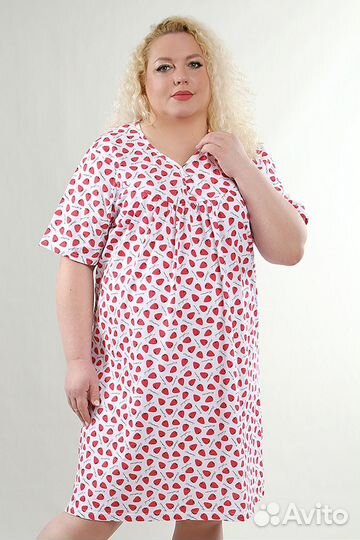 Оптом. Сорочка - Клубника №Н-88055