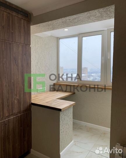 Остекление балконов в хрушевке