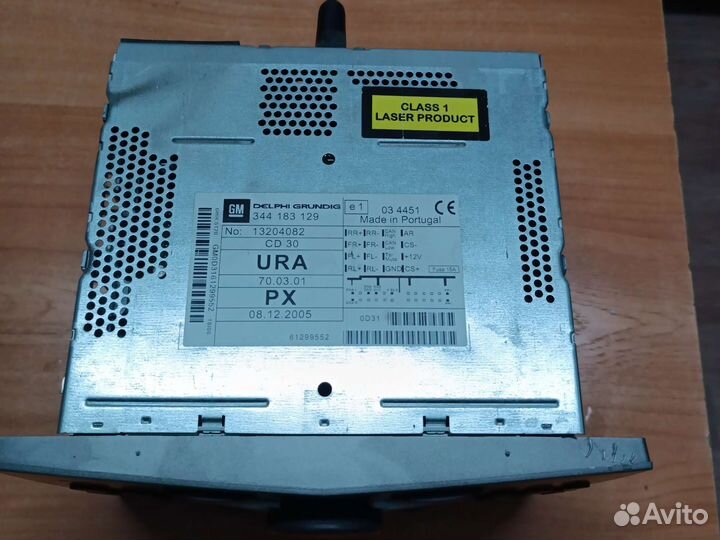 Магнитола opel astra h