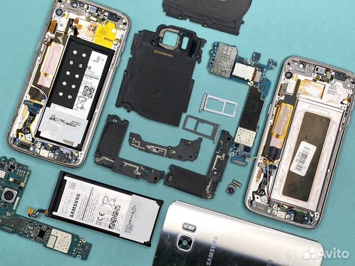 Разбор Samsung Galaxy S7 Edge (запчасти)