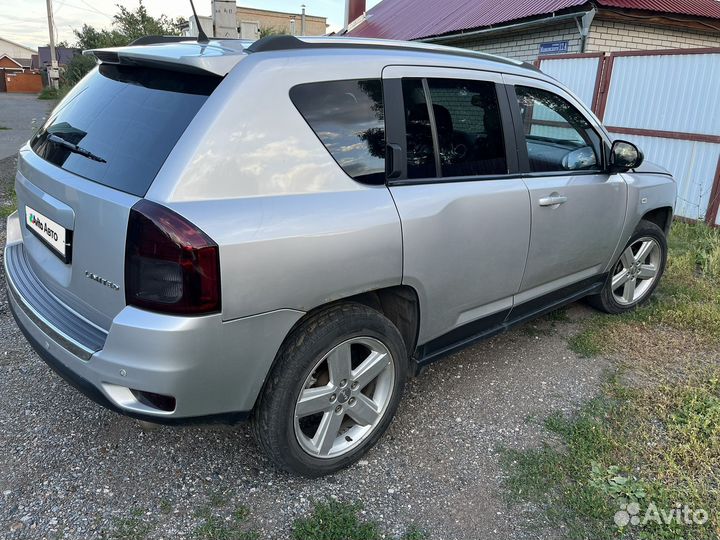 Jeep Compass 2.4 CVT, 2012, 205 000 км