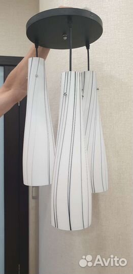 Светильник потолочный подвесной бу
