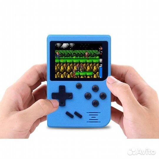 Карманная игровая приставка 8 бит (129 игр)