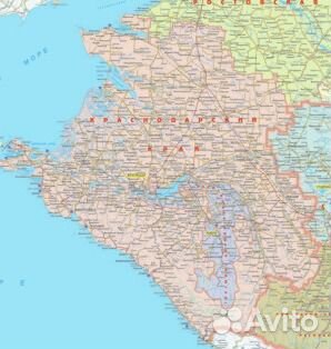 Карты Краснодарского края
