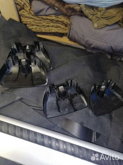 Багажник thule на релинги бу