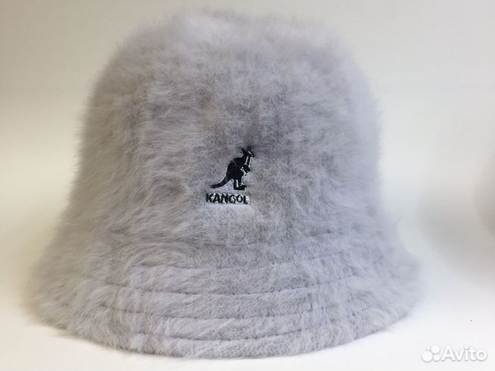 Панама Kangol Furgora серая ангора