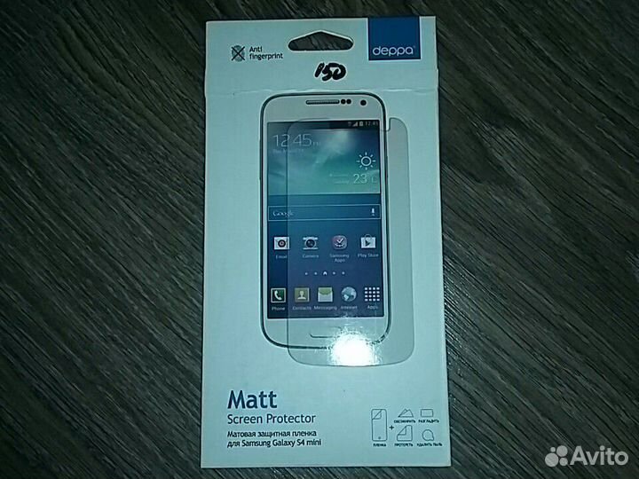 Матовая защитная пленка для. Samsung galaxy S4 min