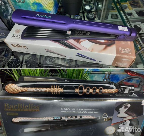 Плойки Выпрямители Гофре Стайлеры Большой выбор