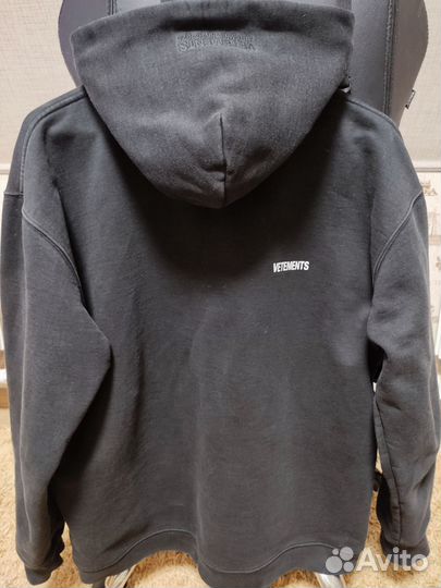 Vetements logo printed hoodie легит