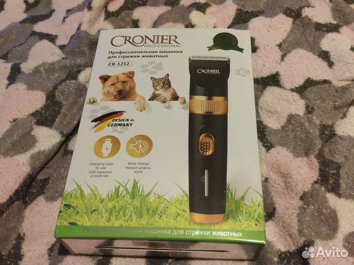 Машинка для стрижки животных Cronier
