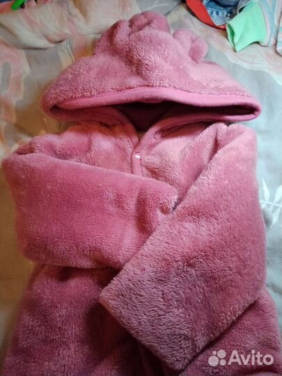 Тёплая кофта для малыша