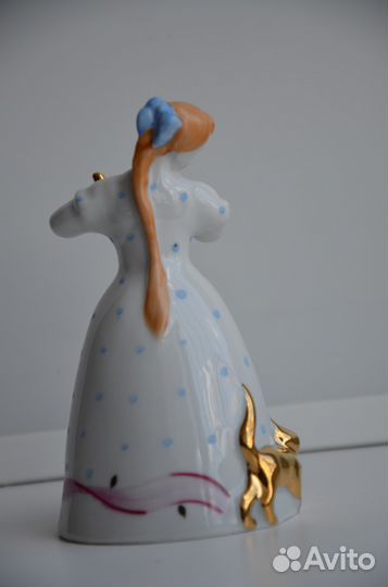 Статуэтка Хлеб- соль Чайная дама Дулево Вербилки