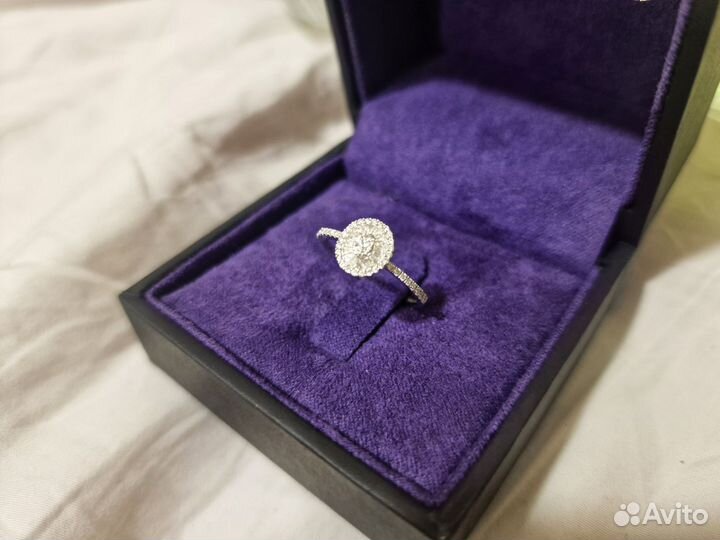 Обручальное кольцо с бриллиантами Damas