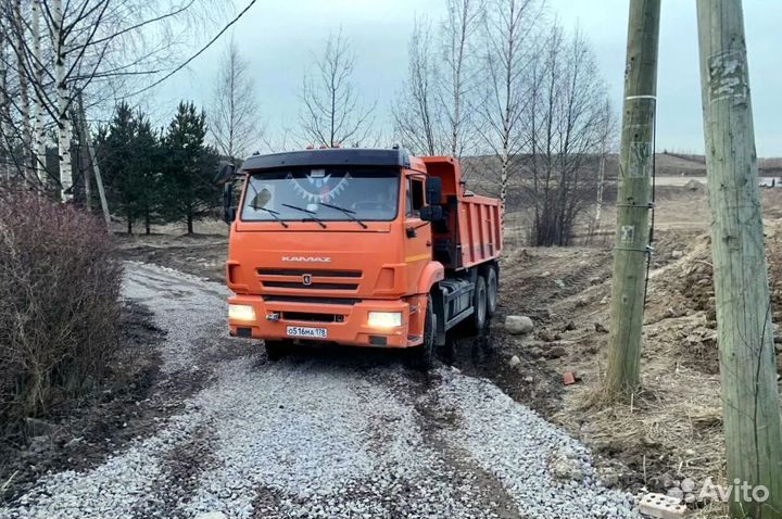 Щебень известняковый в наличии