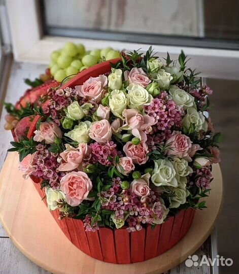 Съедобные букеты / Корзина фруктов