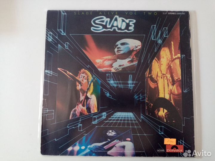 Виниловая пластинка slade aline 2 Lp, 1978, Gema
