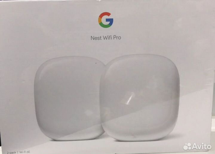 Google Nest Wifi Pro 6E 2шт