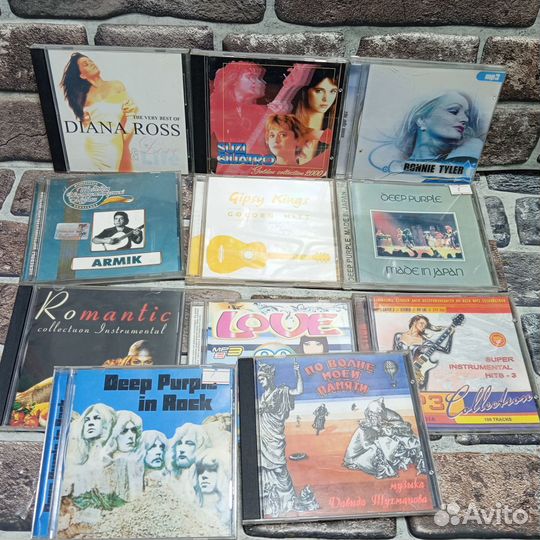 Музыкальные cd диски mp3 пакетом