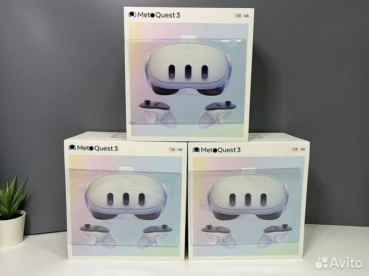 Oculus Quest 3 128GB Шлем виртуальной реальности