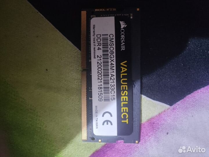 Оперативная память для ноутбука ddr4 8gb
