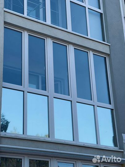 Тонировка зеркальная для окон пвх