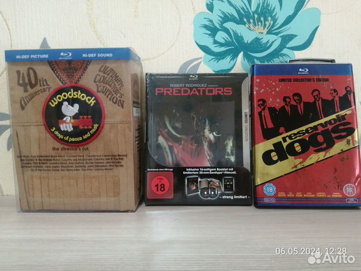 Коллекционные Blu-ray и двд диски