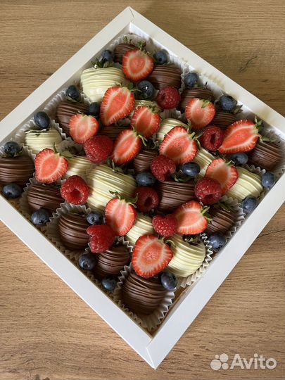 Клубника в шоколаде