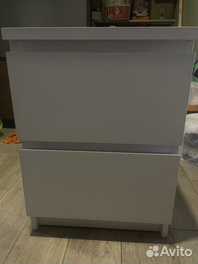 Тумба прикроватная IKEA белая