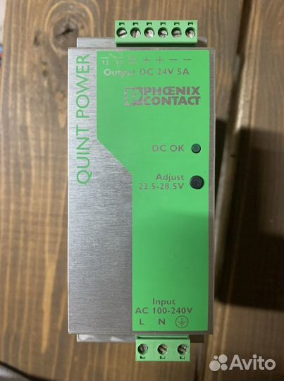 Блок питания phoenix contact 24v 5a