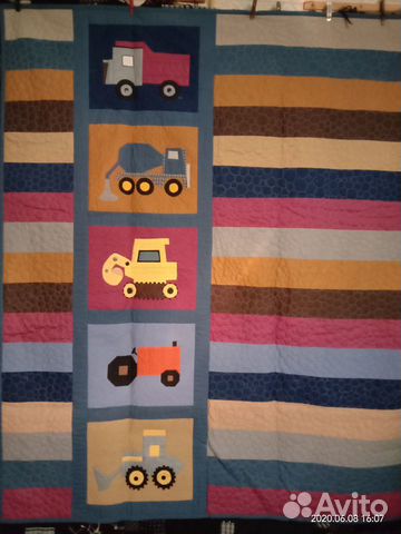 Покрывало лоскутное