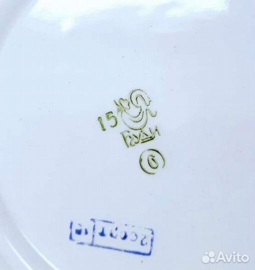 Тарелки СССР фарфор,Буди,винтаж