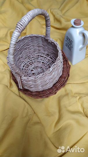 Хлебницы, корзины, шкатулки из лозы