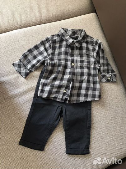 Рубашка/джинсы/жакет/водолазка 56-62 на малыша