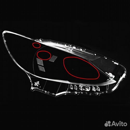 Уцененное стекло для фары Mazda 6 GJ (2015-2018) Р