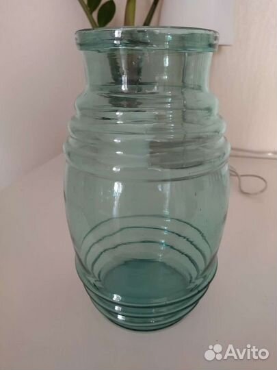 Крынка стеклянная