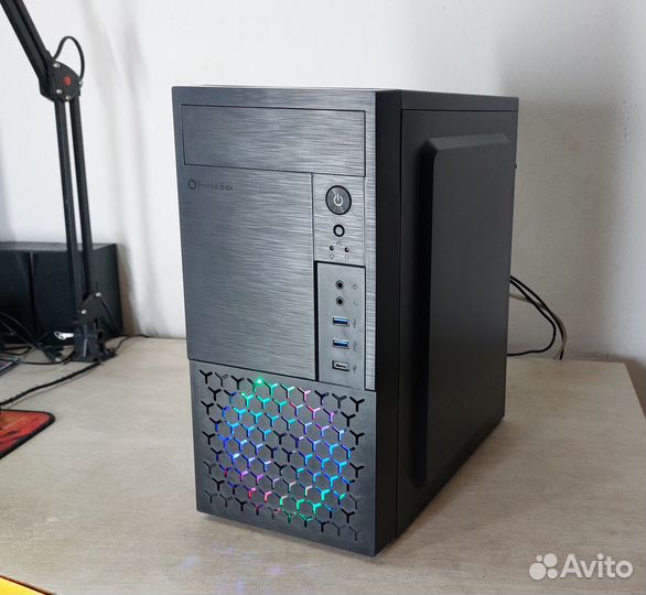 Компьютер - Системный блок intel i3 16Gb SSD RX550