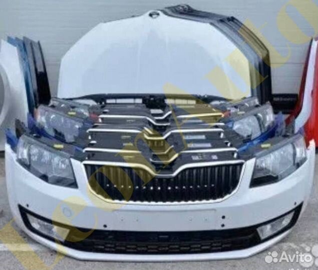 Ноускат капот крылья Skoda Octavia A7 2013-2020