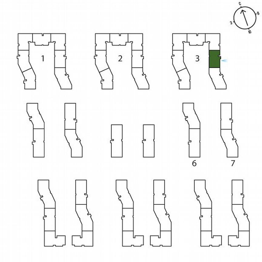 2-к. квартира, 38,8 м², 3/3 эт.