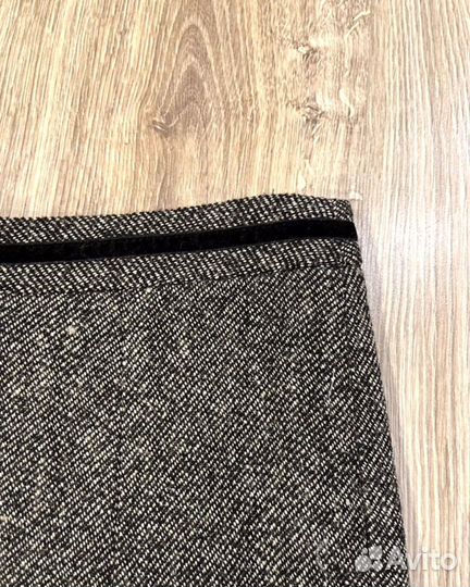 Юбка zara шерсть 42