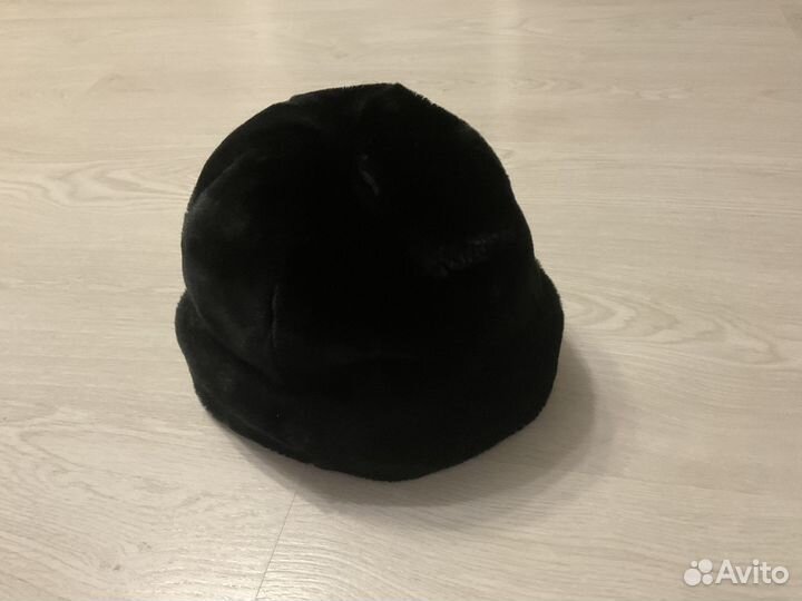 Зимняя шапка из эко меха