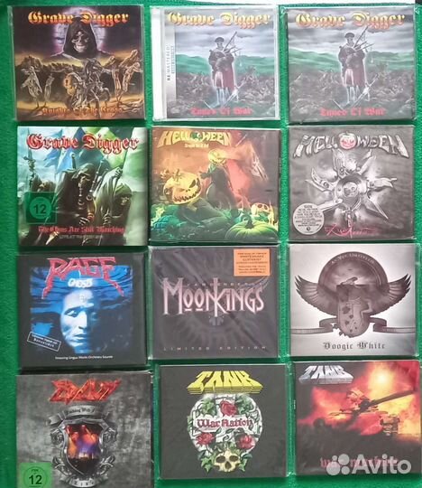 CD диски metal
