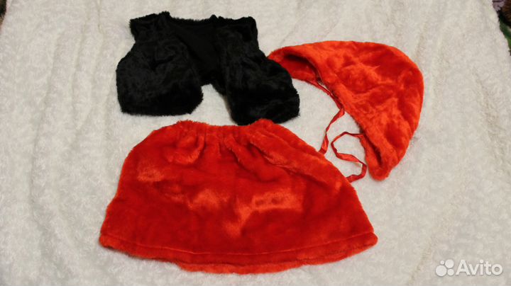 Костюм красной шапочки